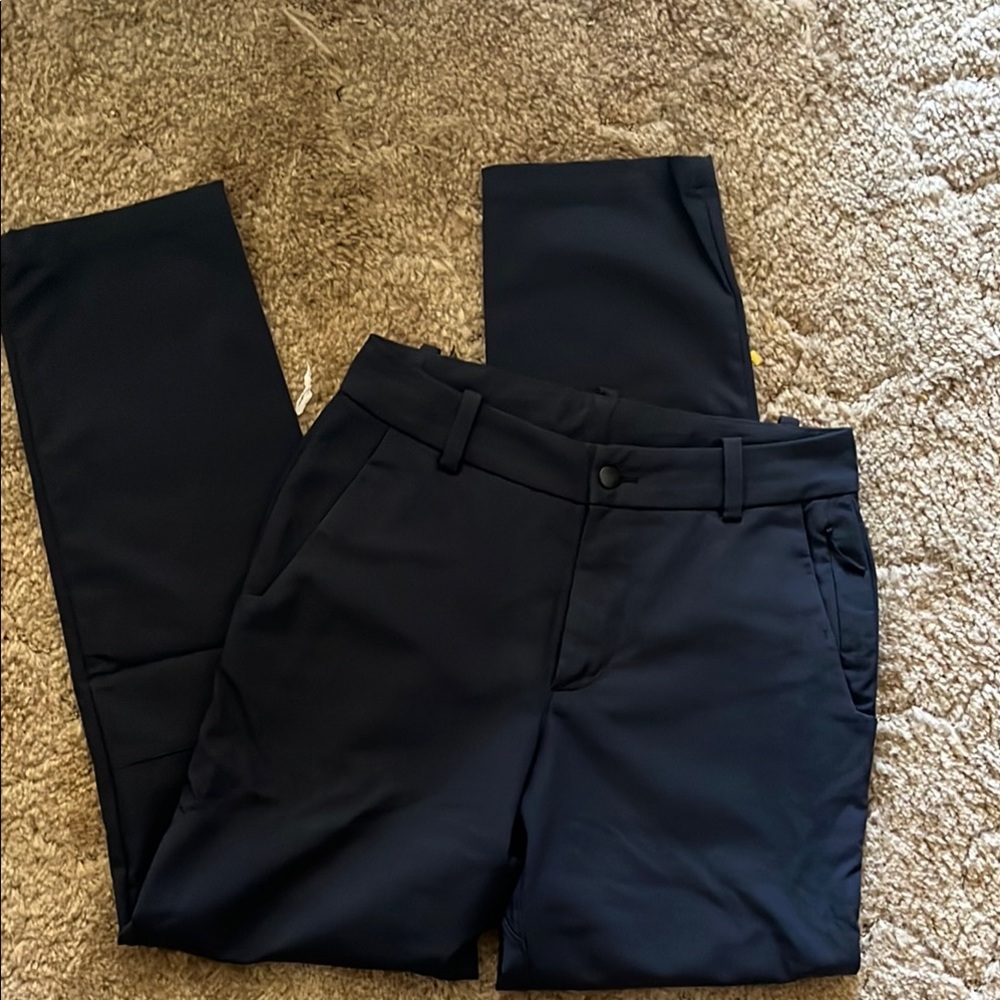 Elegant Men's Navy Dress Pants